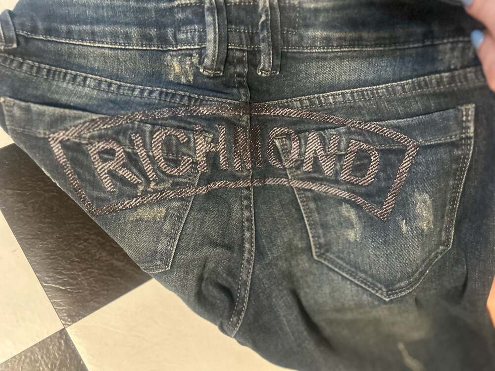 Richmond Denim Distressed Jeans Size 27